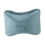Maxbell Knee Foam Support Pillow Leg Positioner Cushion for Nerves Hip Side Sleeping Blue
