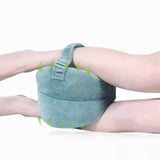 Maxbell Knee Foam Support Pillow Leg Positioner Cushion for Nerves Hip Side Sleeping Blue