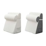 Maxbell Bed Wedge Pillow Back Support Removable Washable Cover Large Elevated Pillow White