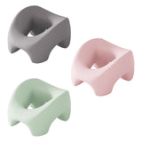 Maxbell Face Down Prone Pillow Ergonomics Massage Face Cushion for Home Plane Travel gray