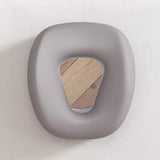 Maxbell Face Down Prone Pillow Ergonomics Massage Face Cushion for Home Plane Travel gray