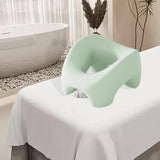 Maxbell Face Down Prone Pillow Ergonomics Massage Face Cushion for Home Plane Travel green