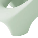 Maxbell Face Down Prone Pillow Ergonomics Massage Face Cushion for Home Plane Travel green