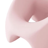 Maxbell Face Down Prone Pillow Ergonomics Massage Face Cushion for Home Plane Travel pink