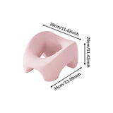 Maxbell Face Down Prone Pillow Ergonomics Massage Face Cushion for Home Plane Travel pink