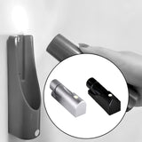 Maxbell Emergency Light Wall Mount Handheld Torch Light for Emergency Hiking Outages Silver