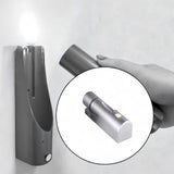 Maxbell Emergency Light Wall Mount Handheld Torch Light for Emergency Hiking Outages Silver