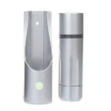 Maxbell Emergency Light Wall Mount Handheld Torch Light for Emergency Hiking Outages Silver