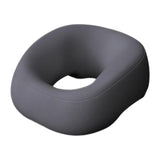 Maxbell Face Down Pillow Support Pillow Breathable Prone Pillow for Plane Salons SPA Dark Grey