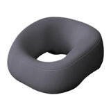 Maxbell Face Down Pillow Support Pillow Breathable Prone Pillow for Plane Salons SPA Dark Grey