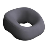 Maxbell Face Down Pillow Support Pillow Breathable Prone Pillow for Plane Salons SPA Dark Grey
