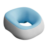 Maxbell Face Down Pillow Support Pillow Breathable Prone Pillow for Plane Salons SPA Light Blue Grey