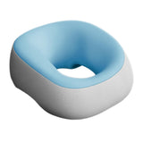 Maxbell Face Down Pillow Support Pillow Breathable Prone Pillow for Plane Salons SPA Light Blue Grey