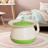 Maxbell Household Spittoon Multipurpose Toilet Urinal Pot for Home Bathroom Children Green