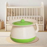 Maxbell Household Spittoon Multipurpose Toilet Urinal Pot for Home Bathroom Children Green