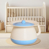 Maxbell Household Spittoon Multipurpose Toilet Urinal Pot for Home Bathroom Children Blue