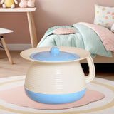 Maxbell Household Spittoon Multipurpose Toilet Urinal Pot for Home Bathroom Children Blue