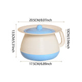 Maxbell Household Spittoon Multipurpose Toilet Urinal Pot for Home Bathroom Children Blue