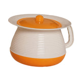Maxbell Household Spittoon Multipurpose Toilet Urinal Pot for Home Bathroom Children Orange