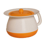 Maxbell Household Spittoon Multipurpose Toilet Urinal Pot for Home Bathroom Children Orange