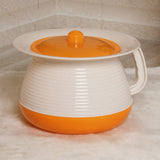 Maxbell Household Spittoon Multipurpose Toilet Urinal Pot for Home Bathroom Children Orange