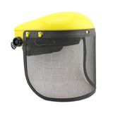Maxbell Trimmer Face Shield with Metal Mesh Visor for Logging Gardening Outdoor Work