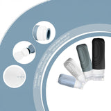 Maxbell Travel Bottles Silicone Travel Containers Jars for Liquid Lotion Conditioner