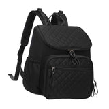 Maxbell Insulated Cooler Breastmilk Bag Portable Diaper Organizer for Outdoor Travel Black