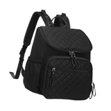 Maxbell Insulated Cooler Breastmilk Bag Portable Diaper Organizer for Outdoor Travel Black