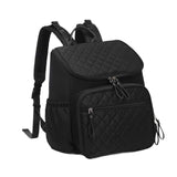 Maxbell Insulated Cooler Breastmilk Bag Portable Diaper Organizer for Outdoor Travel Black