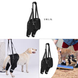 Maxbell Dogs Hind Leg Harness Comfortable Grip Durability Practical Hind Leg Support S