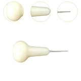 Maxbell Braille Writing Pen for Visually Impaired Convenient Practical for Beginners White