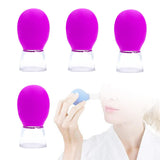 Maxbell 4Pcs Body Cupping Set Back Thigh Arm Legs Household Body Cup Fascia Massager Rose