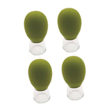 Maxbell 4Pcs Body Cupping Set Back Thigh Arm Legs Household Body Cup Fascia Massager Green