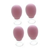 Maxbell 4Pcs Body Cupping Set Back Thigh Arm Legs Household Body Cup Fascia Massager Pink