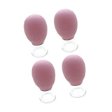 Maxbell 4Pcs Body Cupping Set Back Thigh Arm Legs Household Body Cup Fascia Massager Pink