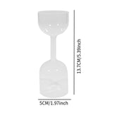 Maxbell Clear Glass Sound Bowl Sturdy Meditation Bowl for Relaxation Family Members