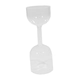 Maxbell Clear Glass Sound Bowl Sturdy Meditation Bowl for Relaxation Family Members
