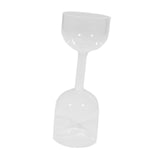 Maxbell Clear Glass Sound Bowl Sturdy Meditation Bowl for Relaxation Family Members