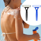 Maxbell Lotion Applicator for Back Sunscreen Applicator for Self Tanner Ointment Men black