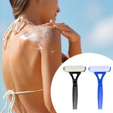 Maxbell Lotion Applicator for Back Sunscreen Applicator for Self Tanner Ointment Men black