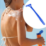Maxbell Lotion Applicator for Back Sunscreen Applicator for Self Tanner Ointment Men blue