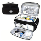 Maxbell First Aid Bag Empty Professional Medical Storage Bag for Outdoor Home Hiking