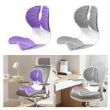 Maxbell Gel Chair Cushion Sitting Posture Correction Chair for Desk Chair Floor Seat Violet