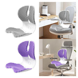 Maxbell Gel Chair Cushion Sitting Posture Correction Chair for Desk Chair Floor Seat Violet