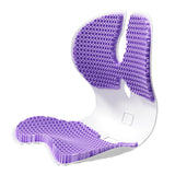 Maxbell Gel Chair Cushion Sitting Posture Correction Chair for Desk Chair Floor Seat Violet