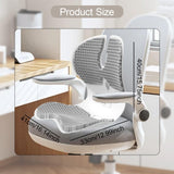 Maxbell Gel Chair Cushion Sitting Posture Correction Chair for Desk Chair Floor Seat Grey