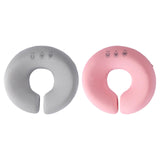 Maxbell Face Down Pillow Zipper Versatile Salon Massage Pillow for Plane Salons Home Grey