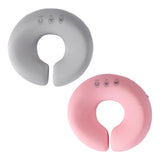 Maxbell Face Down Pillow Zipper Versatile Salon Massage Pillow for Plane Salons Home Grey