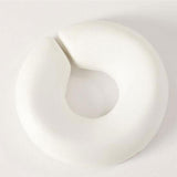 Maxbell Face Down Pillow Zipper Versatile Salon Massage Pillow for Plane Salons Home Grey